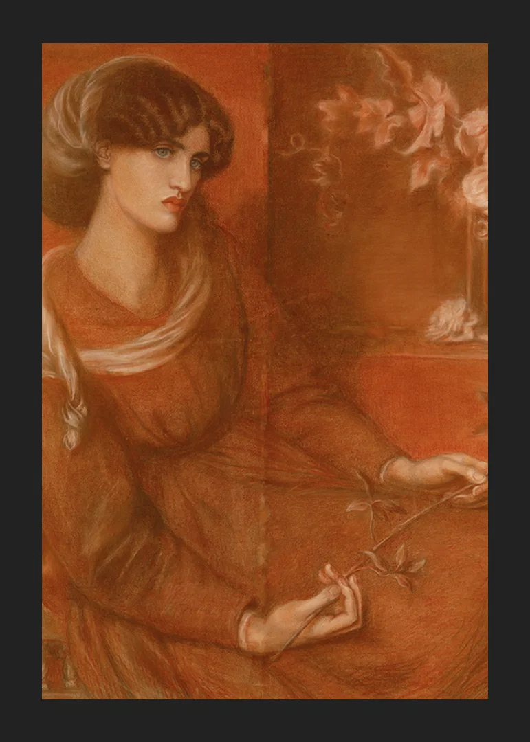 Mariana By Dante Gabriel Rossetti-12