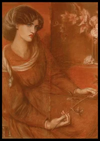 Mariana By Dante Gabriel Rossetti-8