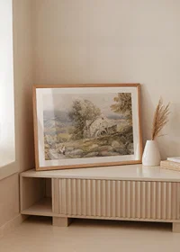 Overshot Mill, North Wales By David Cox-10