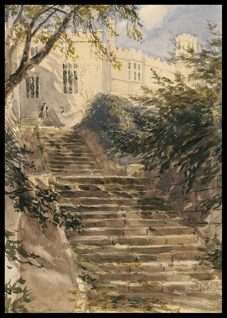 Haddon Hall By David Cox-12