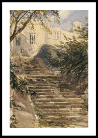 Haddon Hall By David Cox-2
