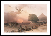 Approach Of The Simoom. Desert Of Gizeh By David Roberts-2