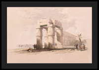 V Luxore, Théby. Horný Egypt od Davida Robertsa-6