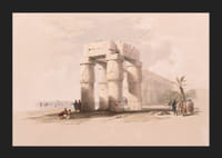 V Luxore, Théby. Horný Egypt od Davida Robertsa-7