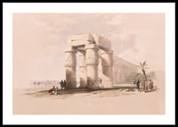 At Luxor, Thebes. Upper Egypt By David Roberts-2
