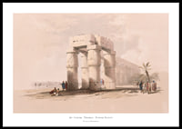 At Luxor, Thebes. Upper Egypt By David Roberts-0