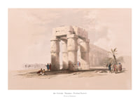 At Luxor, Thebes. Upper Egypt By David Roberts-1