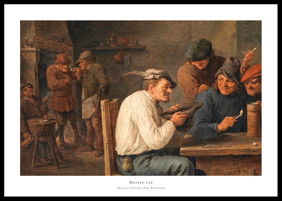 Hustle cap By David Teniers The Younger-12