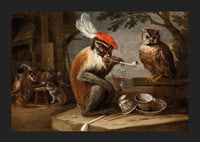 Singerie By David Teniers The Younger-7