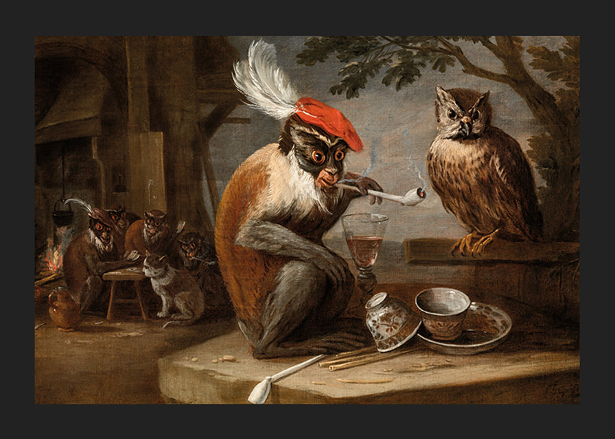 Singerie By David Teniers The Younger-12
