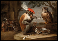 Singerie By David Teniers The Younger-8