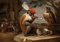 Singerie By David Teniers The Younger-9