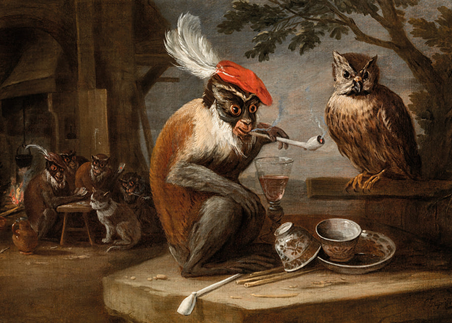 Singerie By David Teniers The Younger-12