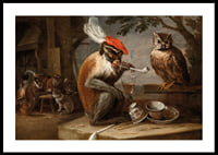 Singerie By David Teniers The Younger-2