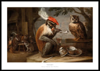 Singerie By David Teniers The Younger-0
