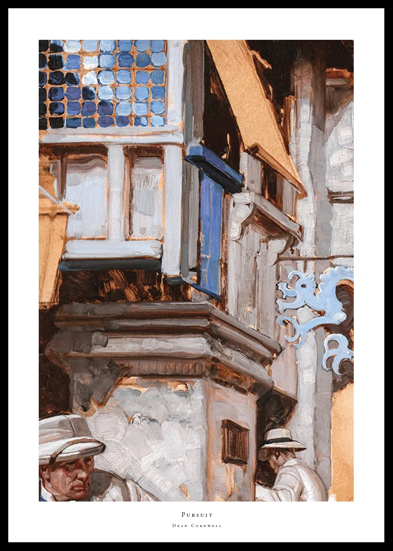 Pursuit By Dean Cornwell-12
