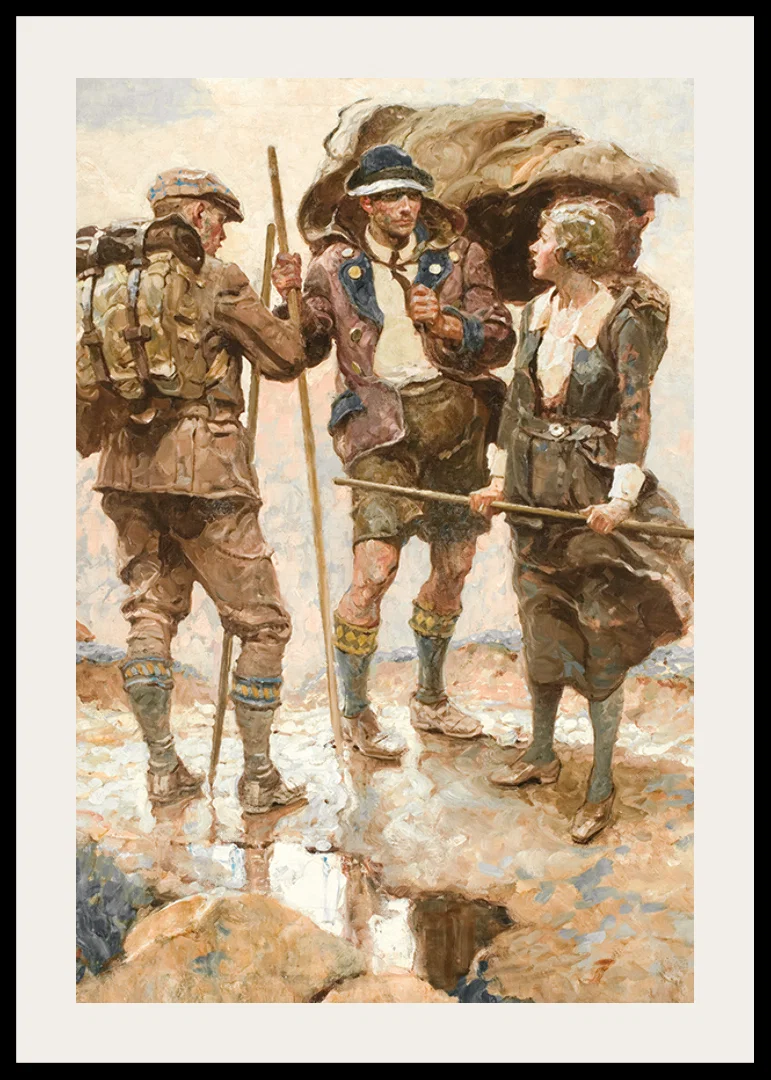 The Bridge By Dean Cornwell-12