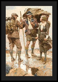 The Bridge By Dean Cornwell-6