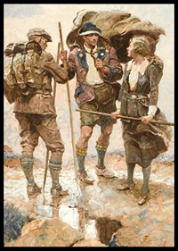 The Bridge By Dean Cornwell-8