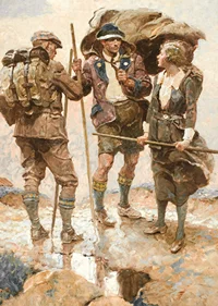 The Bridge By Dean Cornwell-9