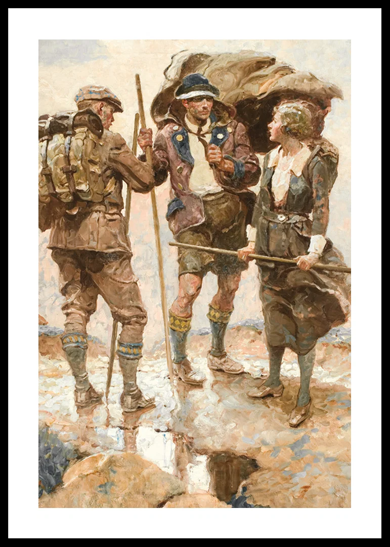 The Bridge By Dean Cornwell-12