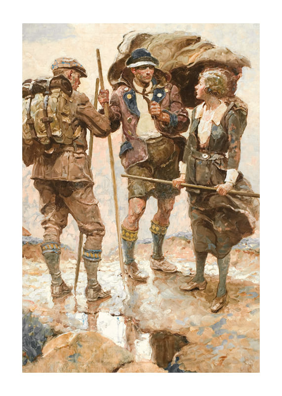 Plagát The Bridge By Dean Cornwell