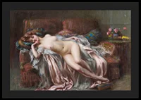 Reclining Nude with Rose by Delphin Enjolras-6