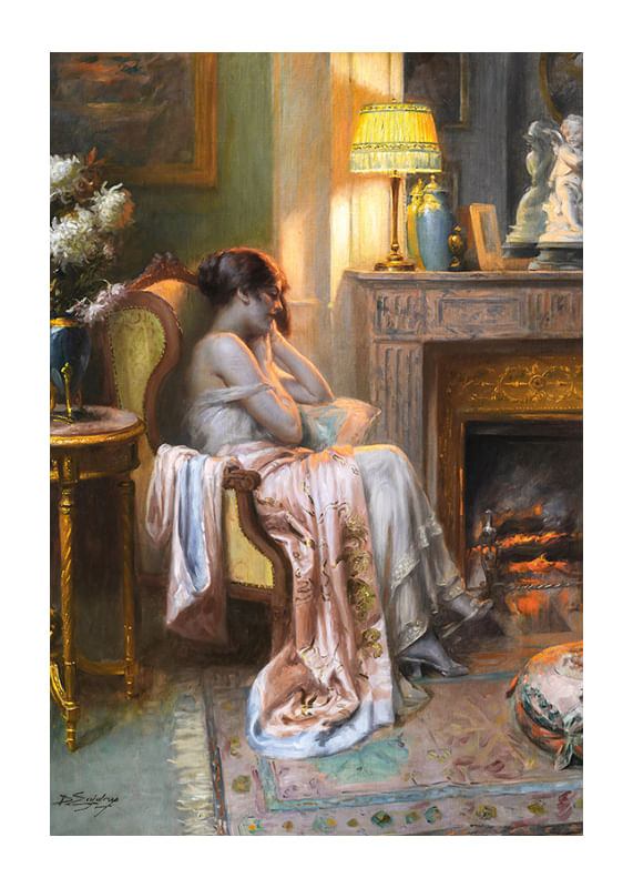 Plagát Pensive By Delphin Enjolras