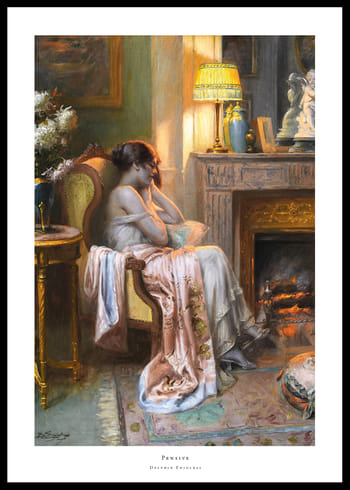 Poster Pensive By Delphin Enjolras