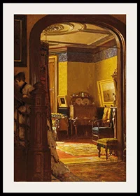 Not At Home By Eastman Johnson-4