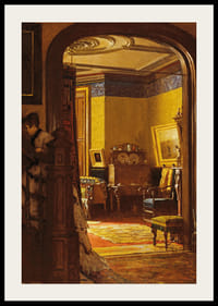 Pas à la maison par Eastman Johnson-4