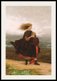 The Girl I Left Behind Me By Eastman Johnson-4