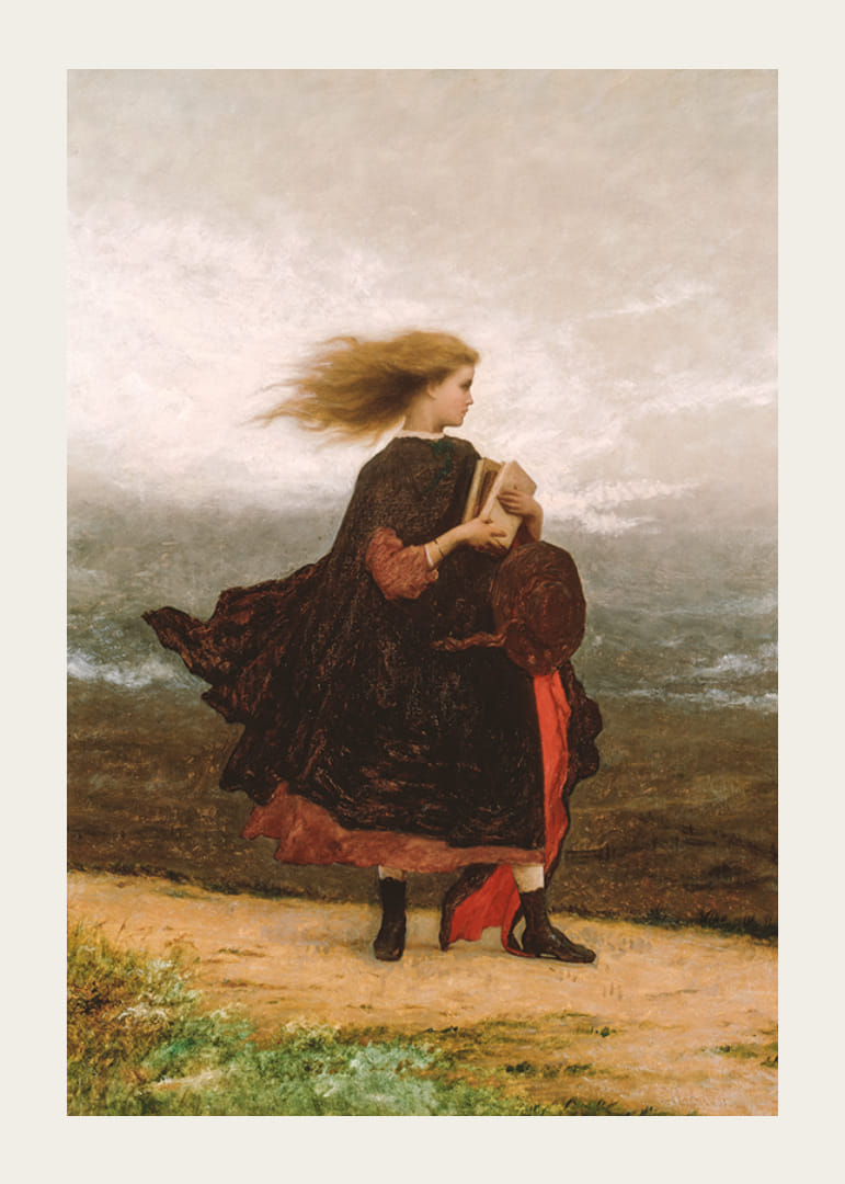 The Girl I Left Behind Me By Eastman Johnson-12