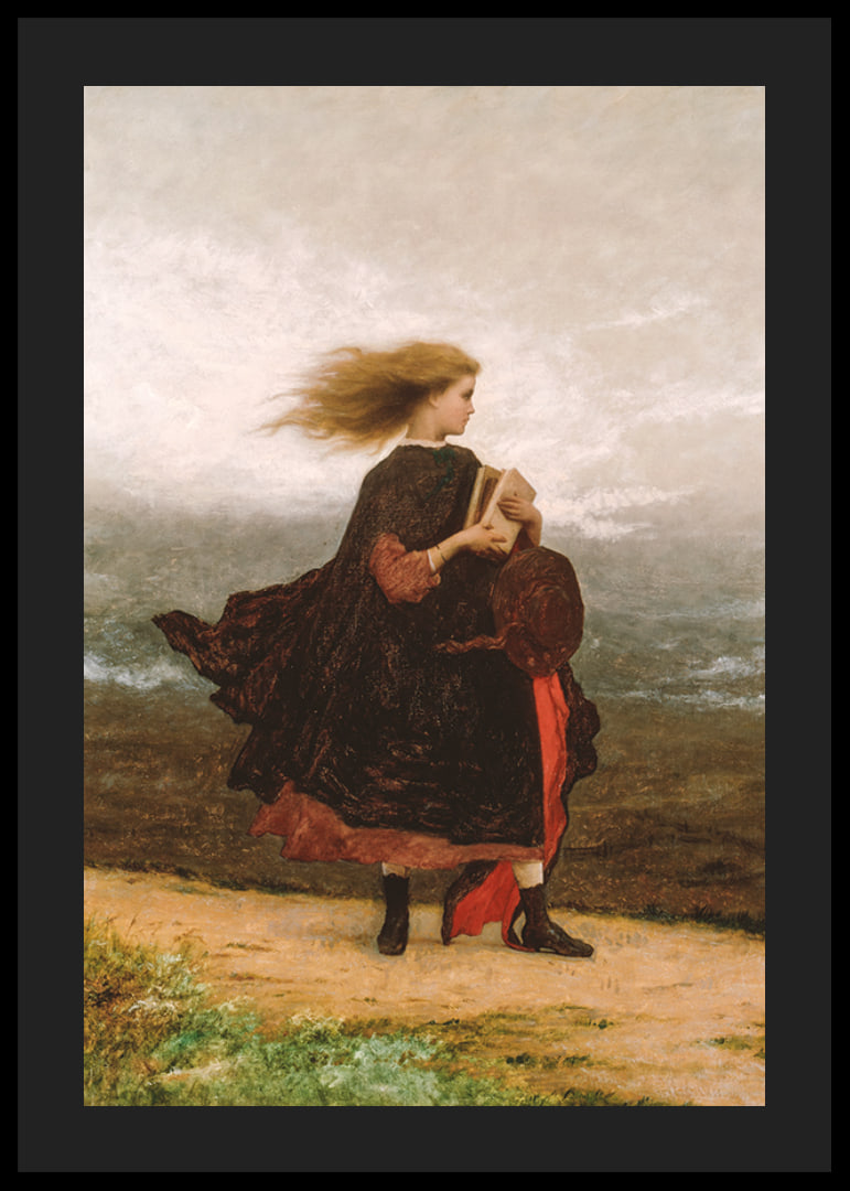 The Girl I Left Behind Me By Eastman Johnson-12
