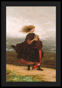 The Girl I Left Behind Me By Eastman Johnson-6
