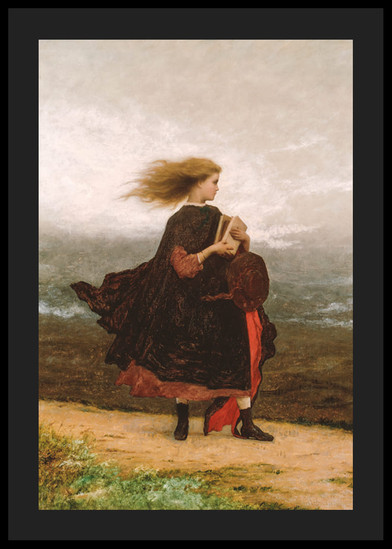 The Girl I Left Behind Me By Eastman Johnson-12