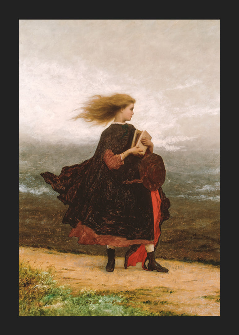 The Girl I Left Behind Me By Eastman Johnson-12