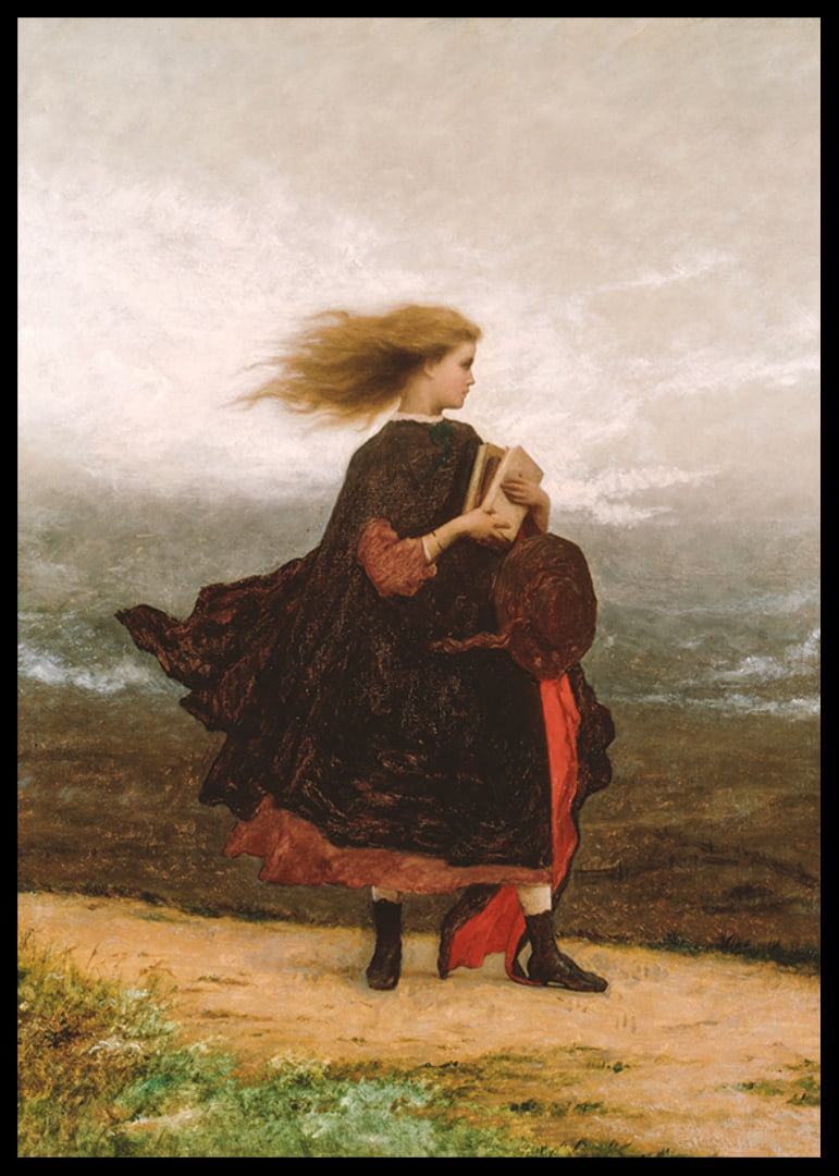 The Girl I Left Behind Me By Eastman Johnson-12