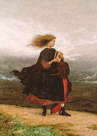 The Girl I Left Behind Me By Eastman Johnson-3