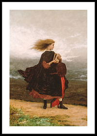 The Girl I Left Behind Me By Eastman Johnson-0