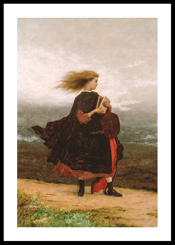 The Girl I Left Behind Me By Eastman Johnson-12