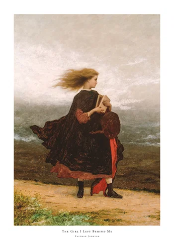 Poster The Girl I Left Behind Me By Eastman Johnson