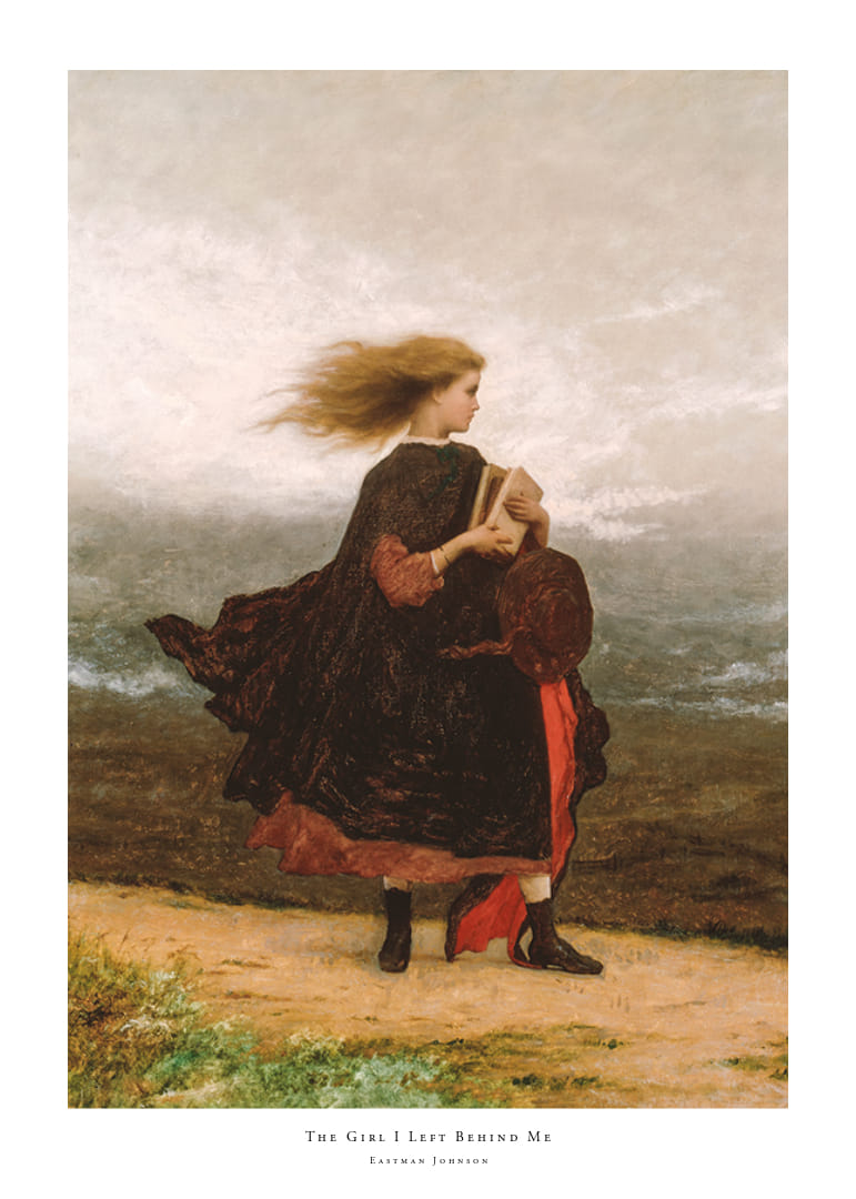 The Girl I Left Behind Me By Eastman Johnson-12