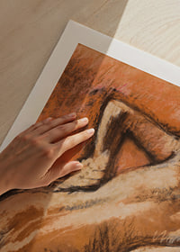Après Le Bain, Femme S’essuyant By Edgar Degas-11