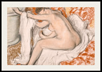 The Exit Of The Bath By Edgar Degas-4