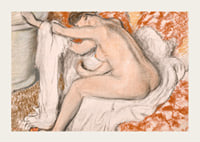 The Exit Of The Bath By Edgar Degas-5