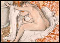 The Exit Of The Bath By Edgar Degas-8