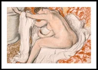 La Sortie Du Bain By Edgar Degas-2