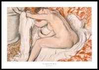 La Sortie Du Bain By Edgar Degas-0