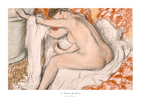 The Exit Of The Bath By Edgar Degas-1
